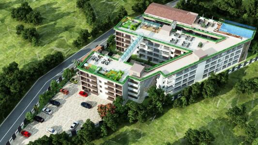 GHD Orchid Homes Aerial View
