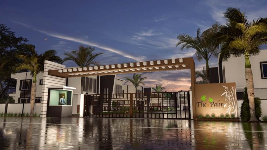 The Palm Entrance
