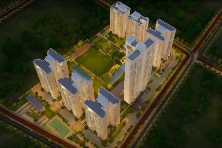 Godrej Nest Aerial View