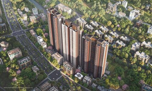 Godrej Horizon Aerial View