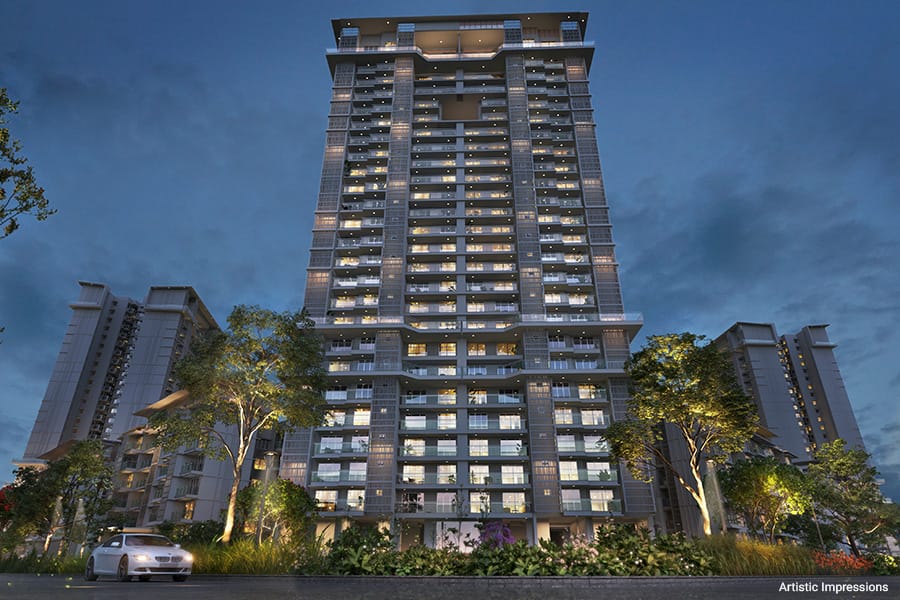 Godrej Palm Retreat Elevation