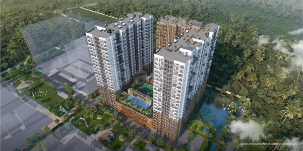 Elevate Godrej Se7en Aerial View