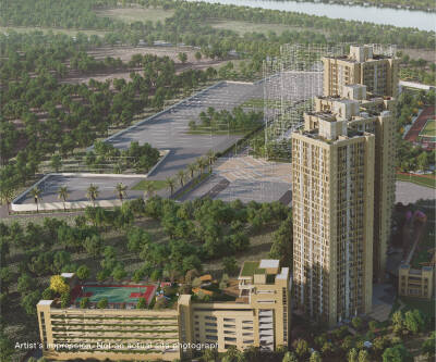 Godrej Sky Greens Aerial View