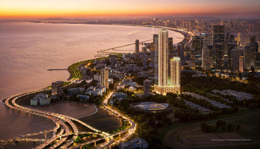 Godrej Trilogy Aerial View