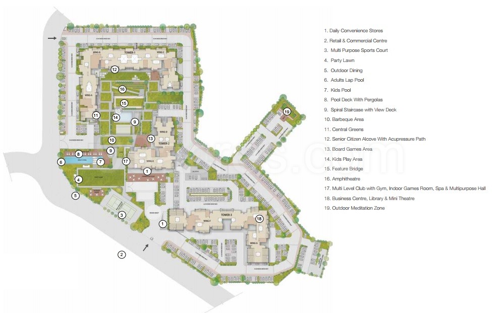 Godrej Properties Godrej Woods Floor Plan Panvel Mumbai Navi