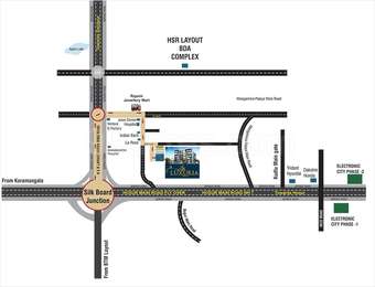 5 Elements Realty 5 Elements GR Luxuria Map - Sector 6 HSR Layout ...