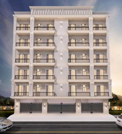 Graphonet Athulyam Apartments Elevation