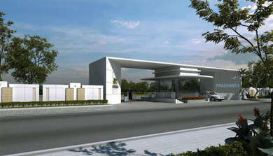 Graviti Prashanth Lakeside Artistic Entrance