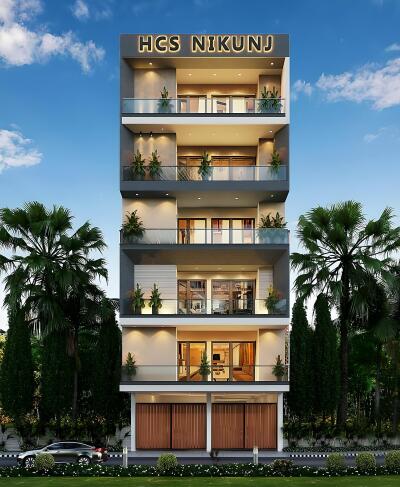  HCS Nikunj Elevation