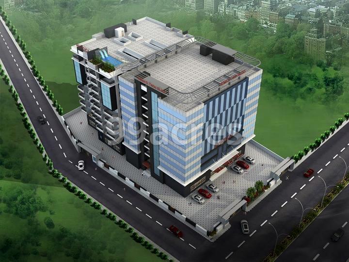 Hema Abodes Twin Bliss Aerial View