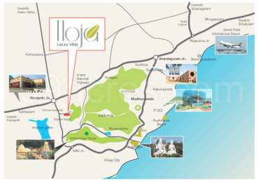 High Yield Estates High Yield Hoja Luxury Villas Map - Chinnamusidivada