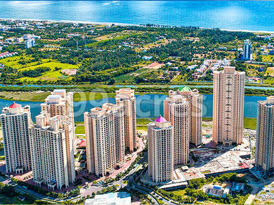 Hiranandani Verona Block Aerial View