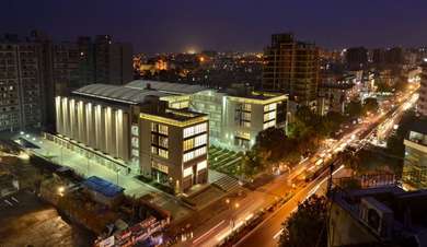 Goyal Titanium City Centre Aerial View