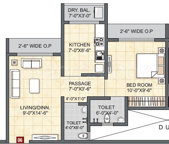 Honest Developers Honest Kalyan Nagari Floor Plan Honest Kalyan