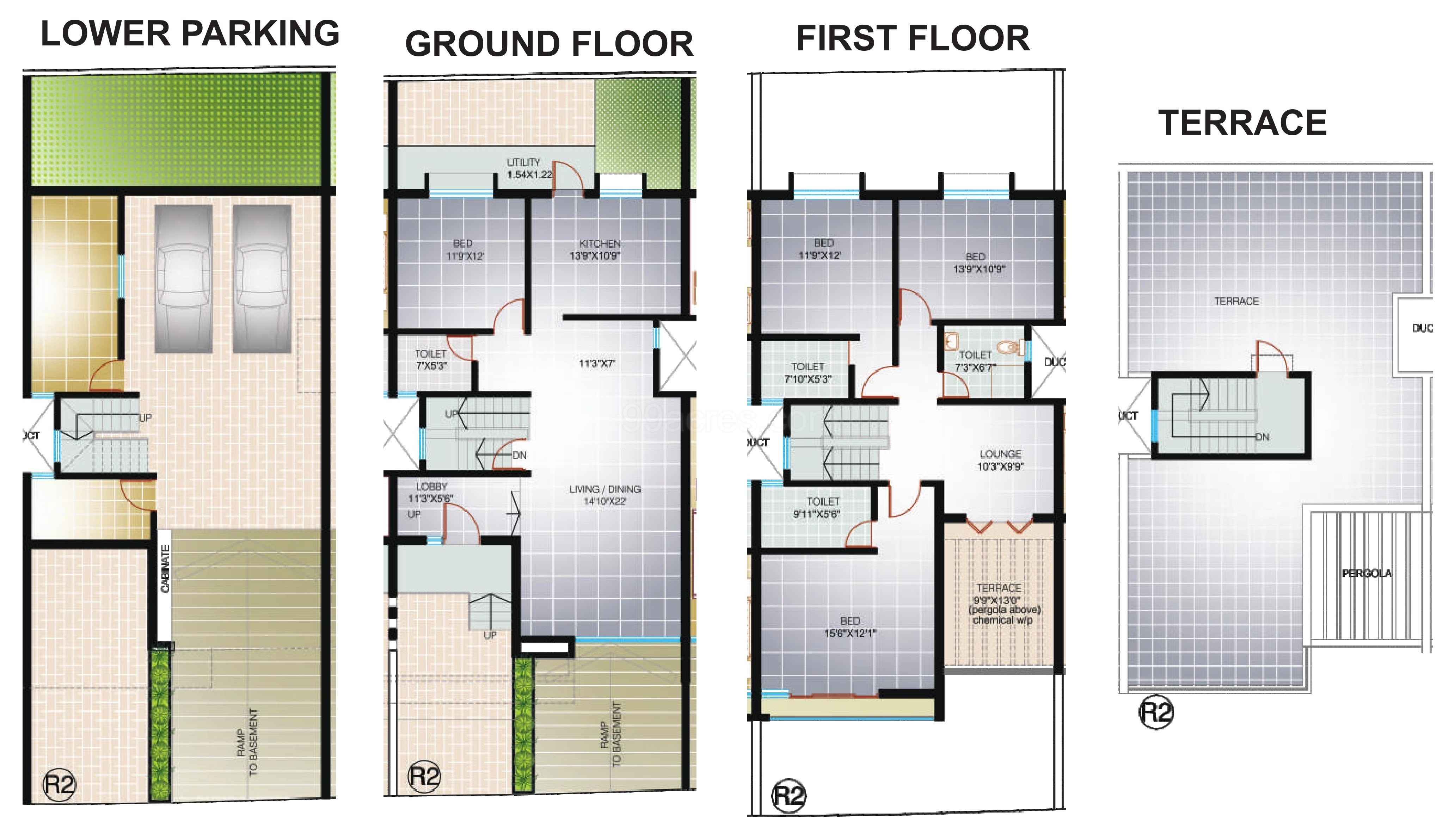 Icon Sterling Homes Floor Plan Baner Pune Icon Sterling Homes Floor Plans