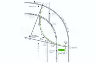 Indiabulls Builders Indiabulls Greens Map - Panvel, Mumbai Navi ...