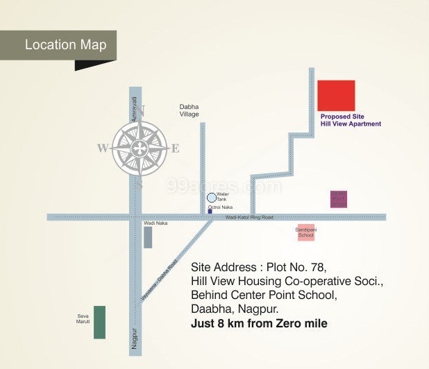 Janak Hill View Apartments Nagpur, Dabha Price List & Brochure, Floor