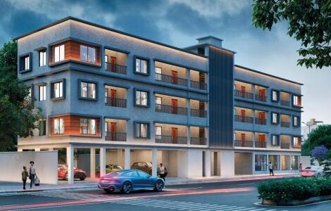 Mega Krishna Enclave Elevation