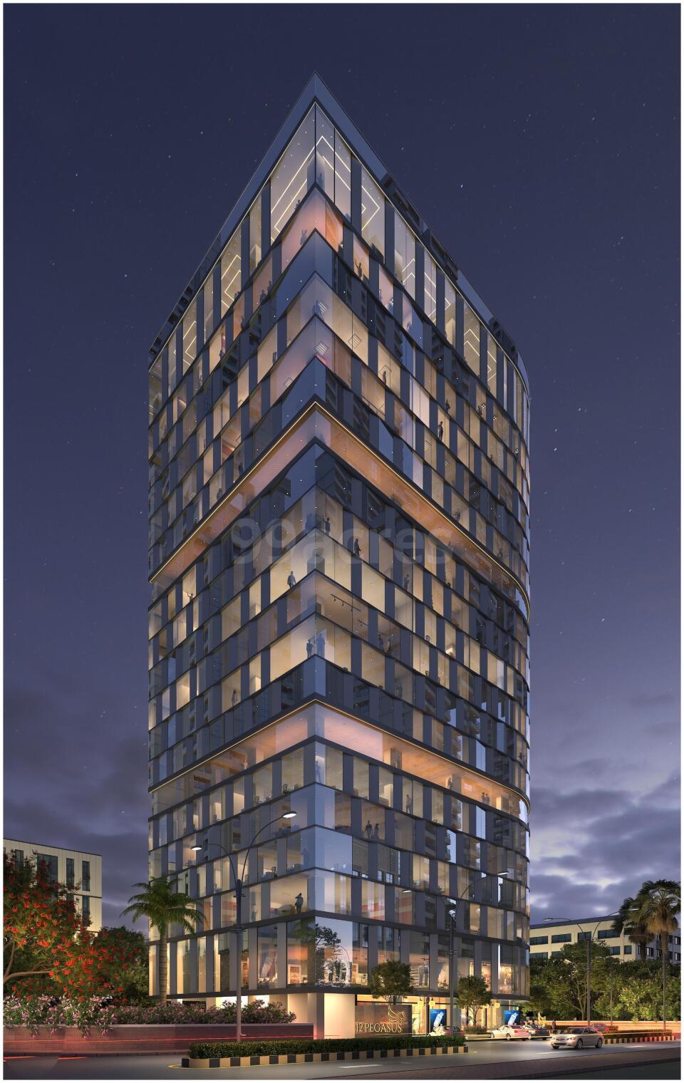 Pegasus Office Development Building 12 Pegasus by Asshna Developers Bandra Kurla Complex, Mumbai - Invest ...