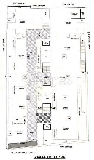 Jindat Jinkushal Residency Typical Floor Plan 1