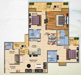 3 Bhk Apartment   Flat For Sale In Jkg Palm Court Greater Noida West 