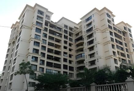 K Raheja Hill Side Elevation
