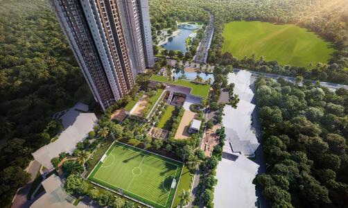 Estella at Kalpataru Parkcity Aerial View