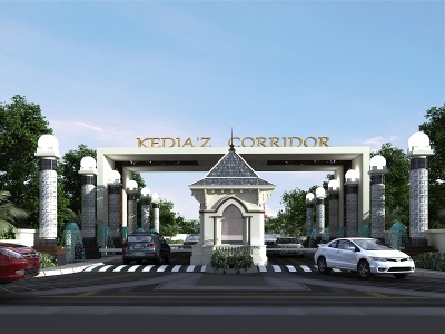 Kediaz Corridor Artistic Entrance View
