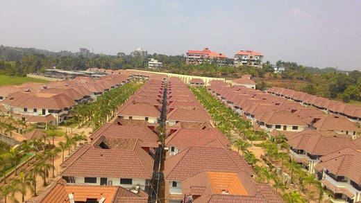 Kent Nalakattu Palm Villas Aerial View