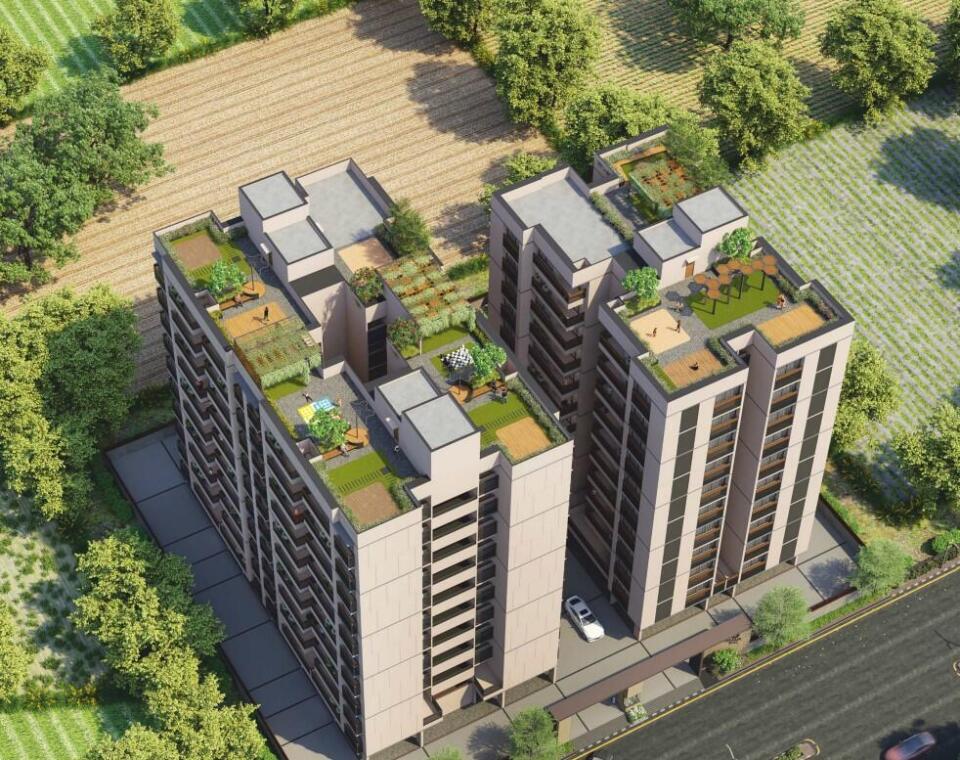 Keshav Narayan Infracon Keshav Akshar Evoq Photos And Videos Tragad