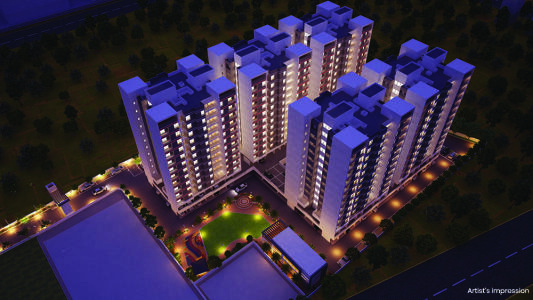 Kolte Patil Equa Aerial View