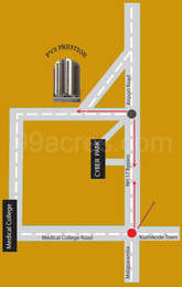 PVS Builders PVS Prestige Map - Palazhi, Calicut Location Map