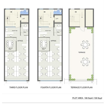 M3M 113 Market Typical plan