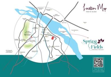 LM Ventures LM Spring Fields Map - Kunchanapalli, Guntur Location Map