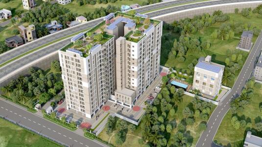 LML Sky Living Aerial View