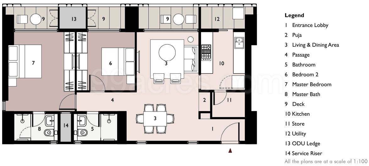 Lodha Group Lodha New Cuffe Parade Floor Plan Wadala Mumbai Harbour