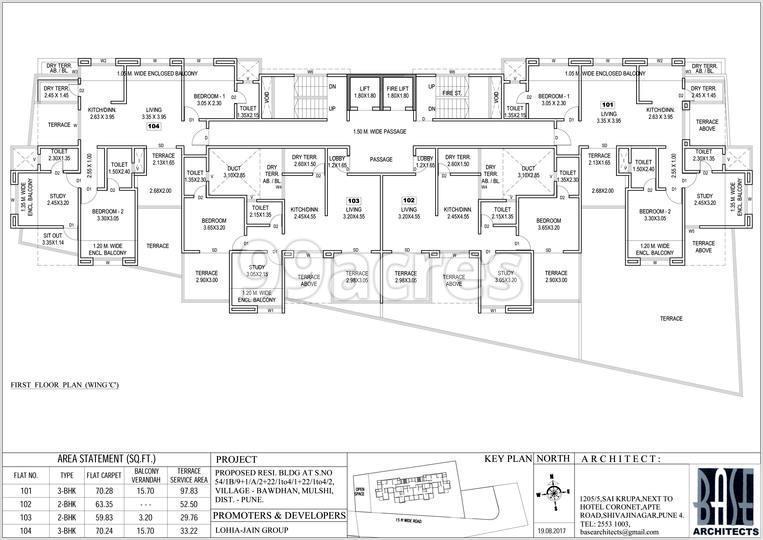 Lohia Jain Unicus Typical Floor Plan