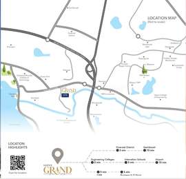 Lotus Projects Lotus Grand Map - Kokapet, Hyderabad Location Map