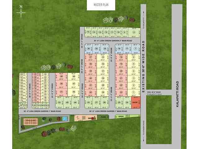 Lushgreen Gardens Kalapatti, Coimbatore Resale Price List, Brochure ...