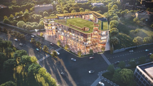 M3M Atrium 57 Aerial View