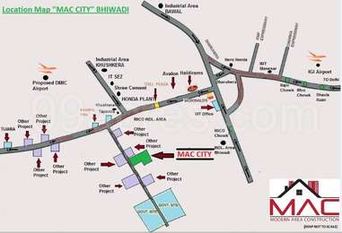 MAC City Map - Alwar Bhiwadi Road Location Map