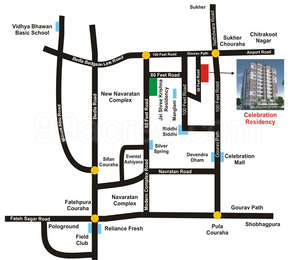 Mahalaxmi Buildhome Mahalaxmi Celebration Residency Map - Bhuwana ...