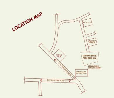 Maharani Developers Maharani Narendra Niloy Map - Bolpur, Birbhum ...