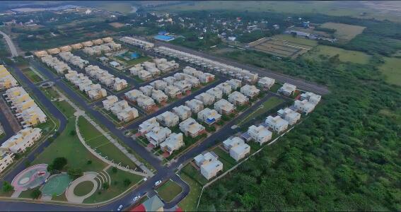 Mahindra AquaVista Aerial View