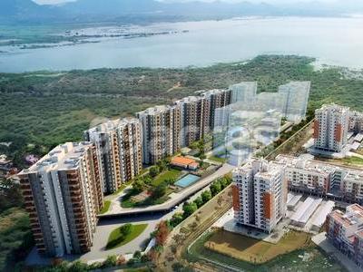 Mahindra Lakewoods Aerial View