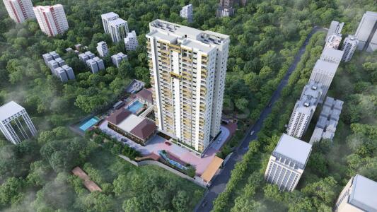 Mahindra NewHaven Aerial View