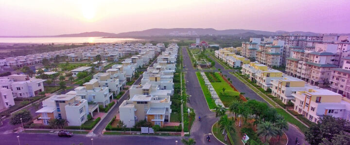 Mahindra World City Aerial View