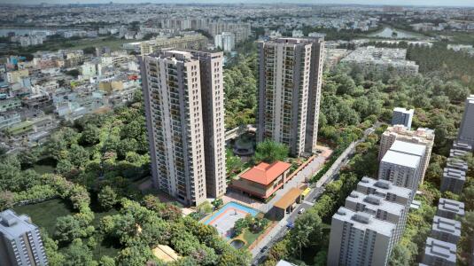 Mahindra Zen Aerial View