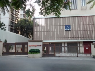 Man Aaradhya Tower Entrance View