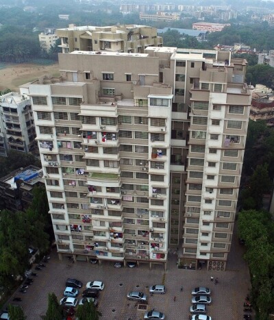 Man Aaradhya Residency Aerial View